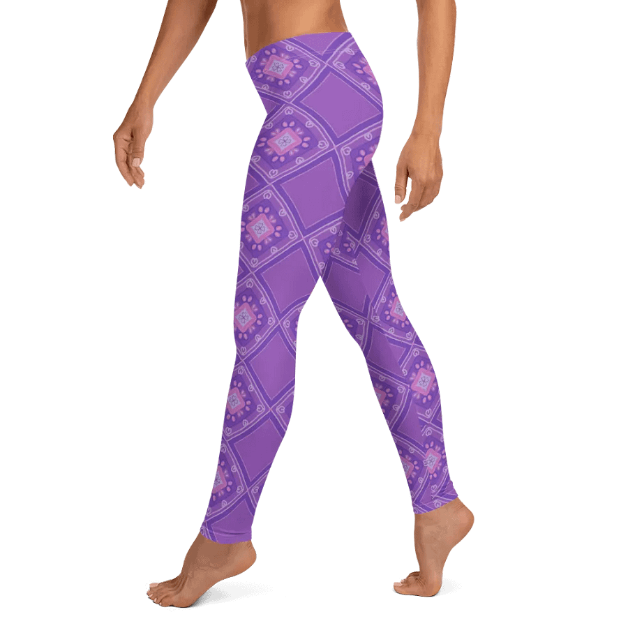 Lilac Pattern Leggings product image (4)