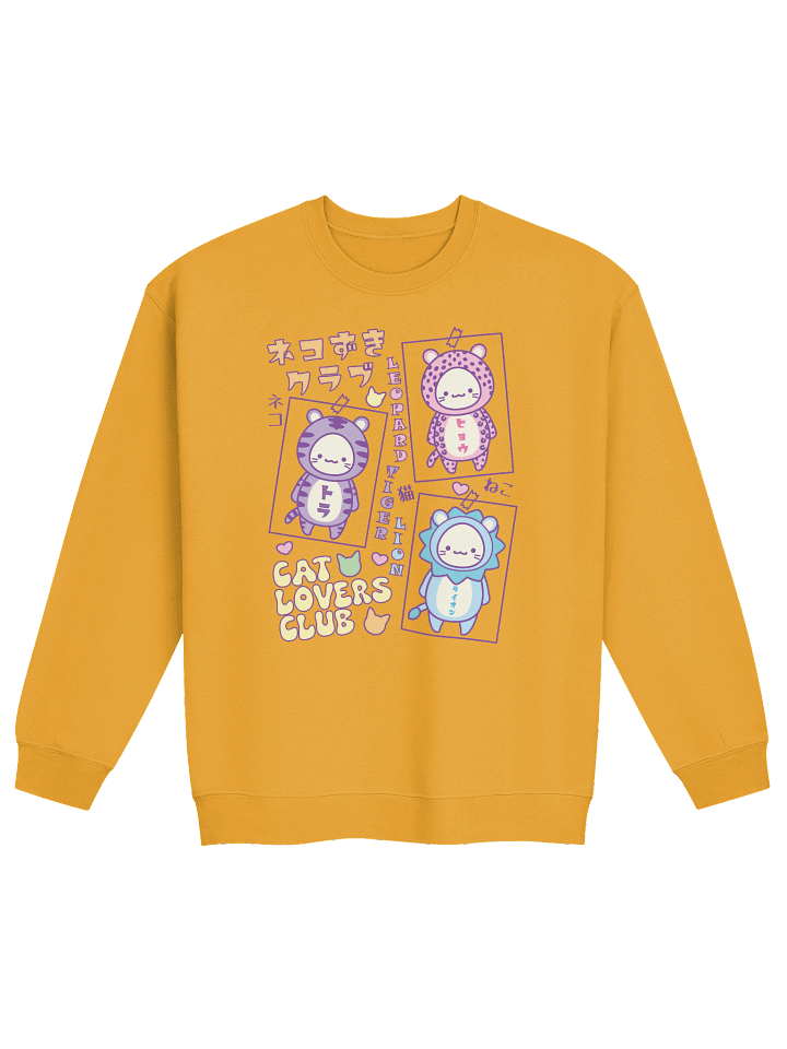 CAT LOVERS CLUB 1 - Unisex Adult Sweatshirt product image (29)