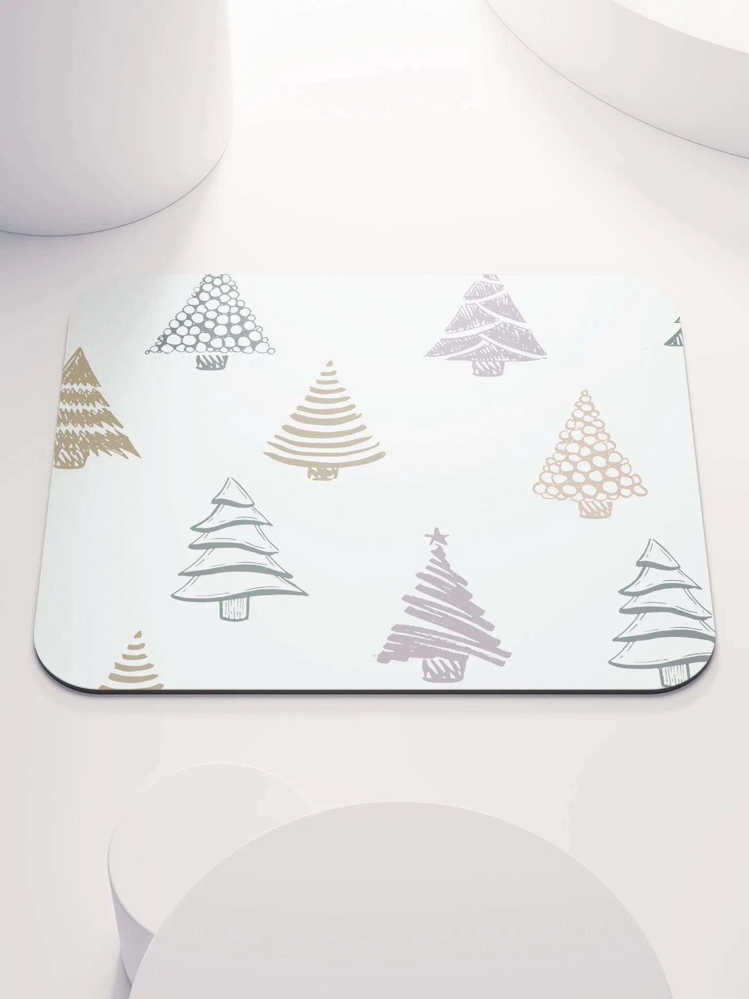 Festive Forest Mouse Pad product image (1)