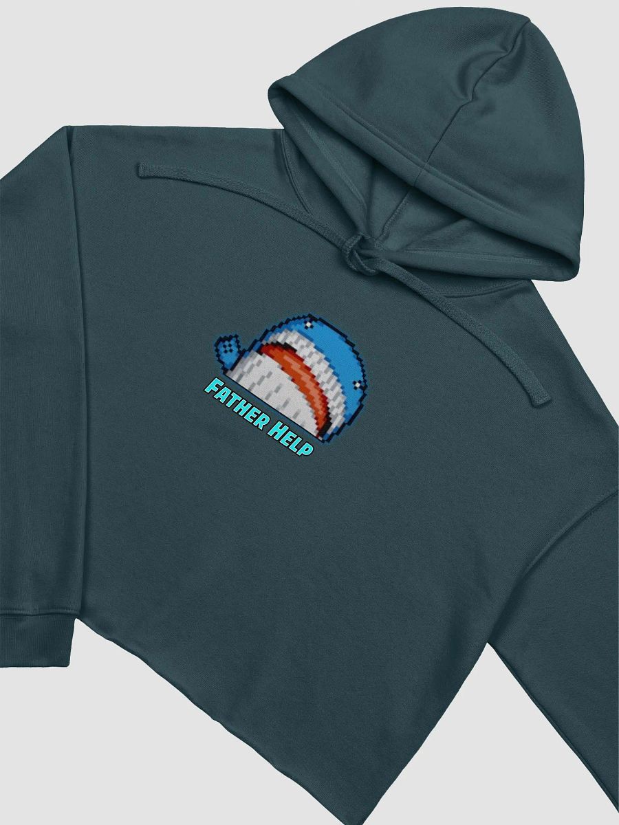 Father Help Printed Logo Cropped Hoodie product image (19)