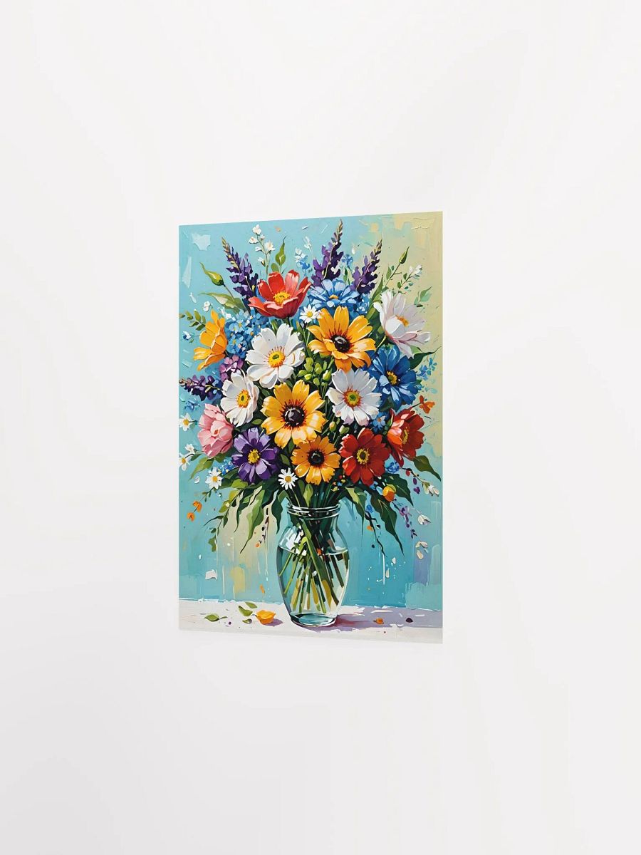 Harmony in Bloom: Vibrant Floral Bouquet Wall Art product image (3)