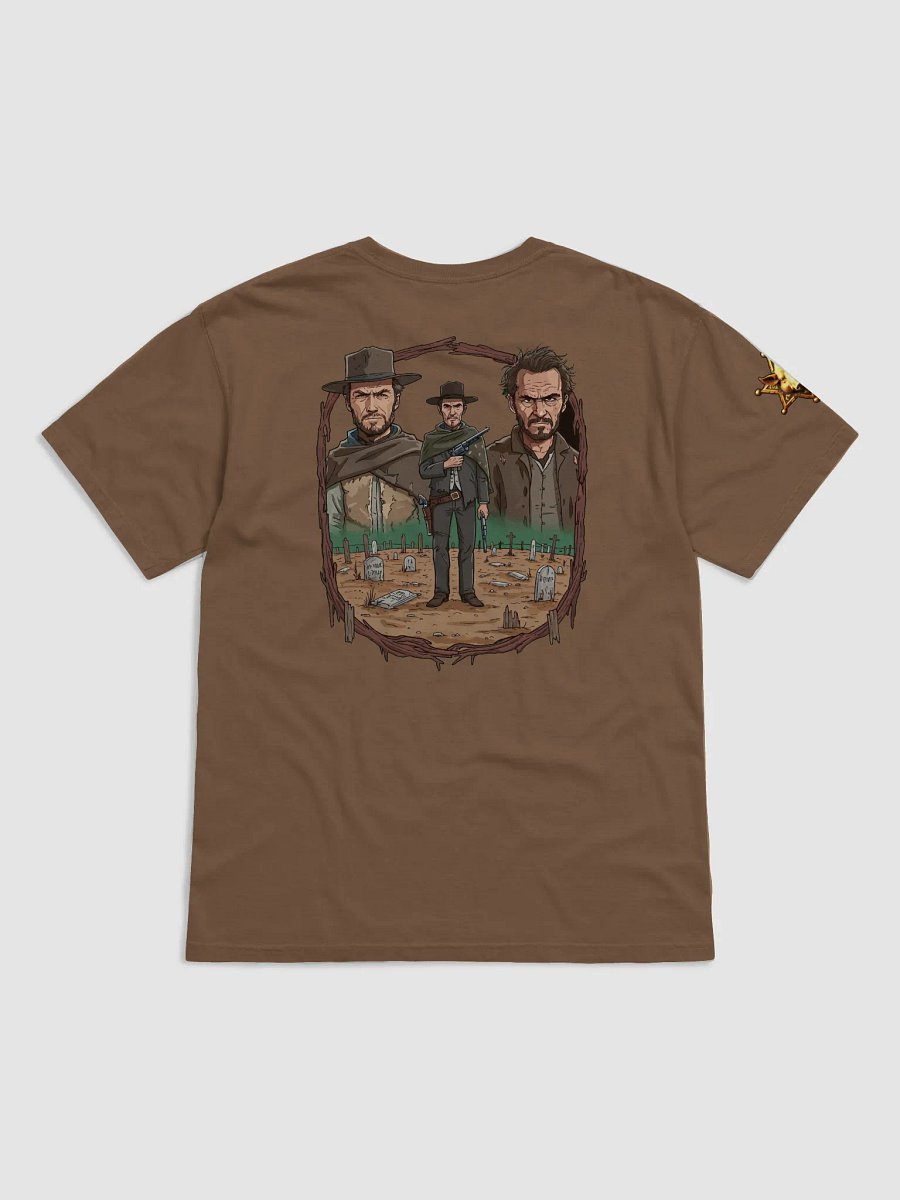 Camiseta "El Bueno, el Feo y el Friendly – Edición Western" product image (6)