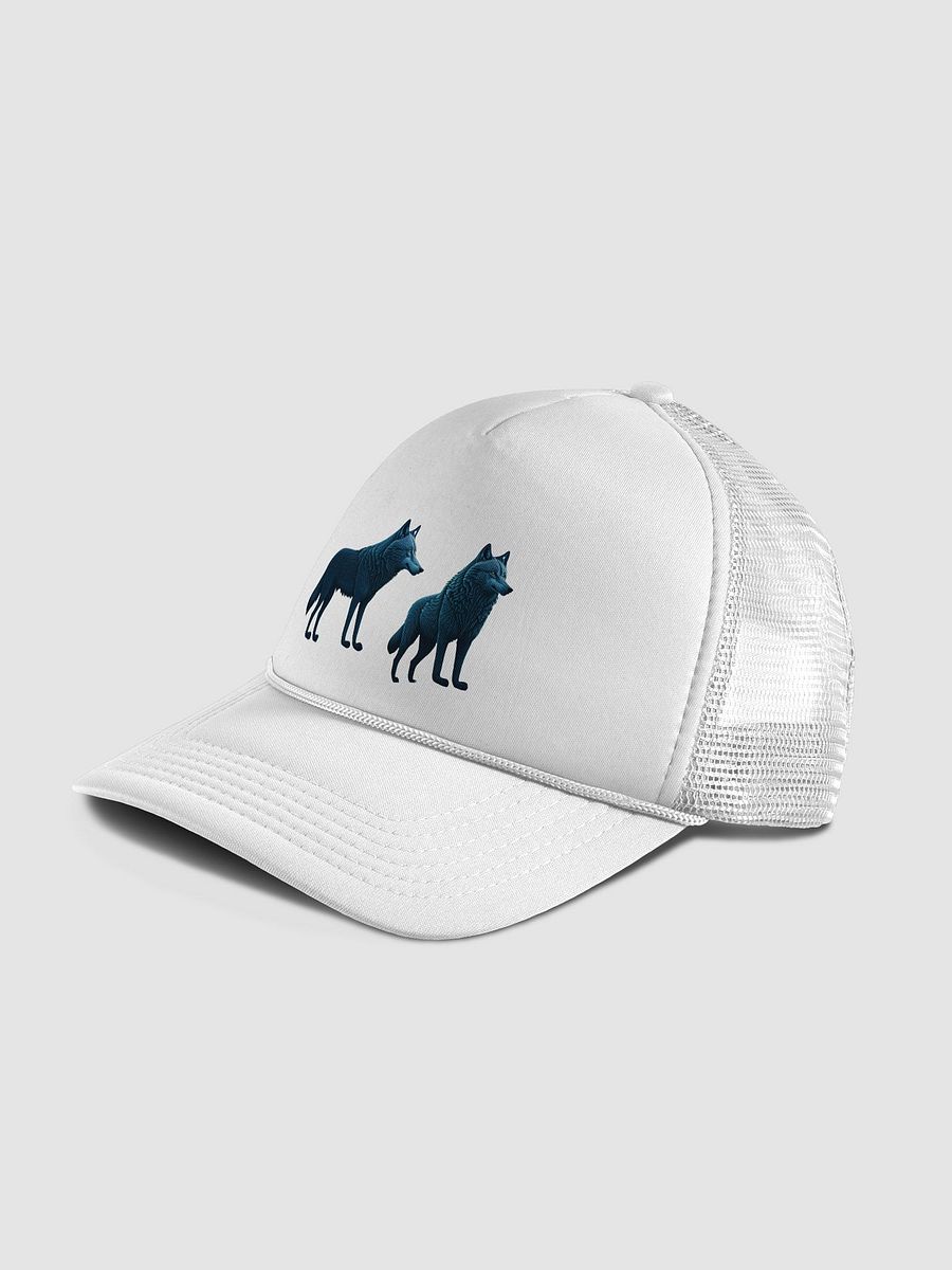 Forge Your Pack: Valucap VC700 Trucker Hat Unites Wolf & Bear Spirit product image (36)