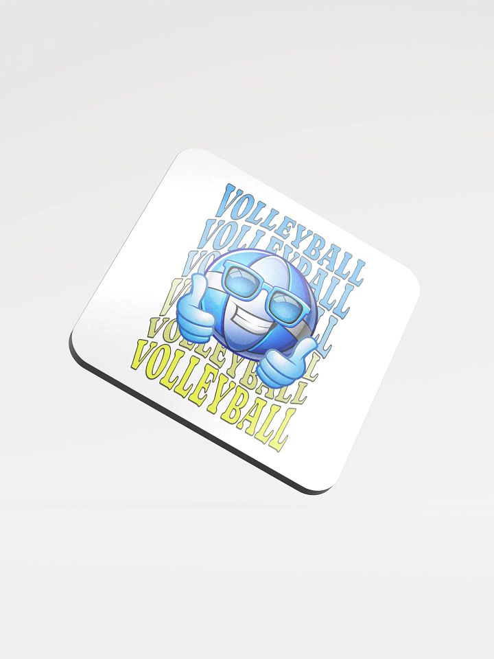 Thumbs Up Volleyball Vibes Coaster product image (2)