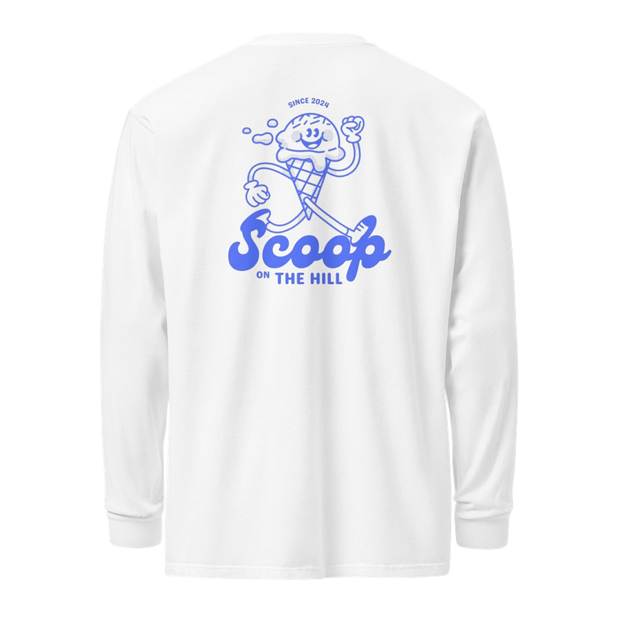 Scoop Original Logo Long Sleeved Tee – Comfort Colors® product image (4)
