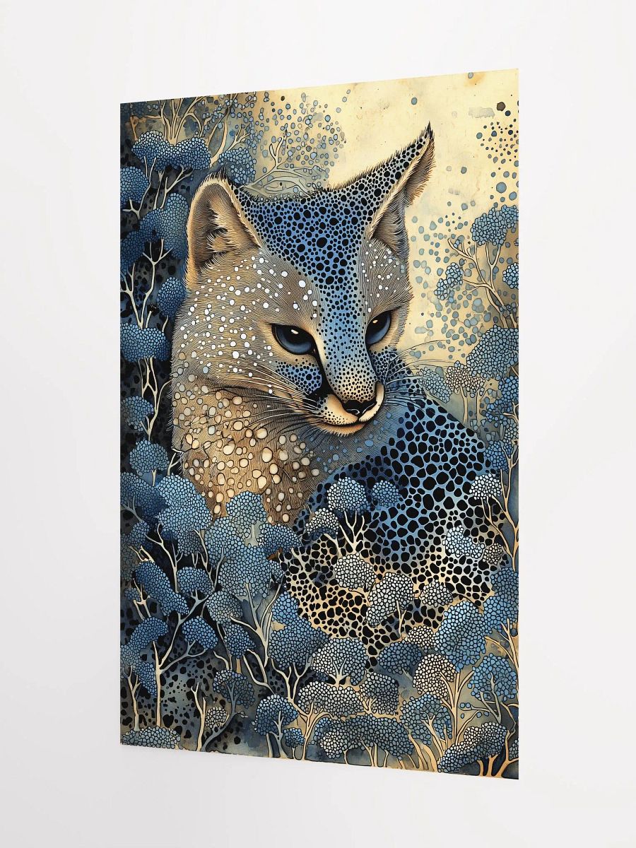 Enigmatic Fox: Fantasy Poster of a Mystical Forest Fox product image (3)