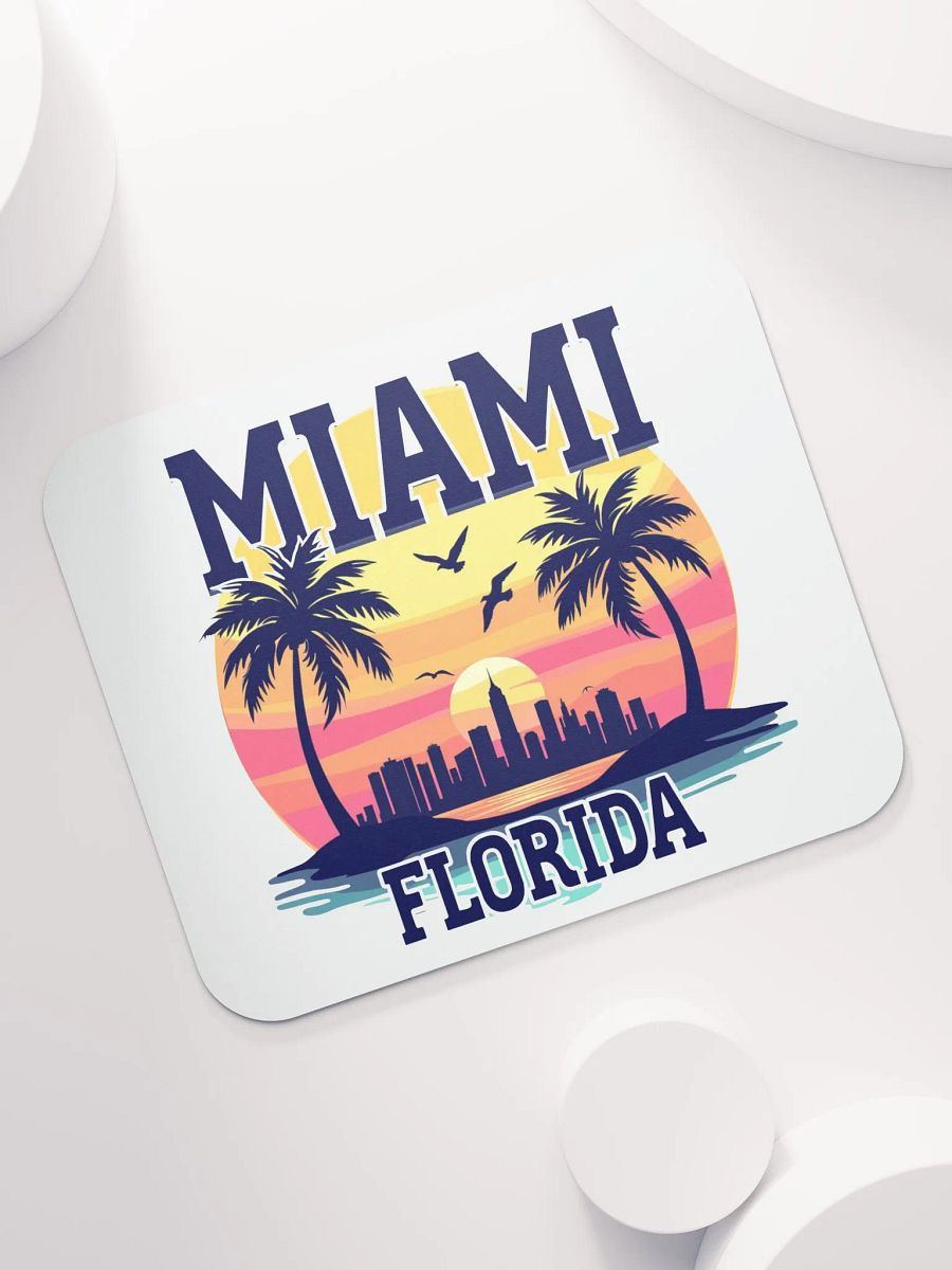 Miami Sunset Mouse Pad product image (7)