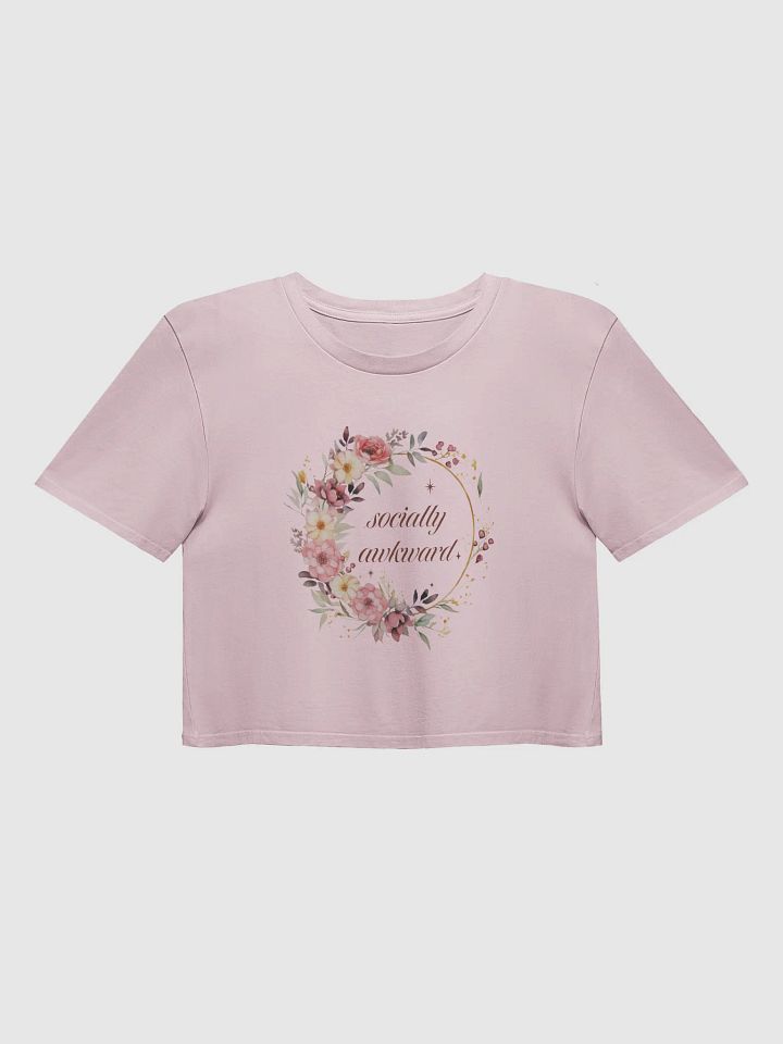 Socially Awkward Cropped Tee product image (1)
