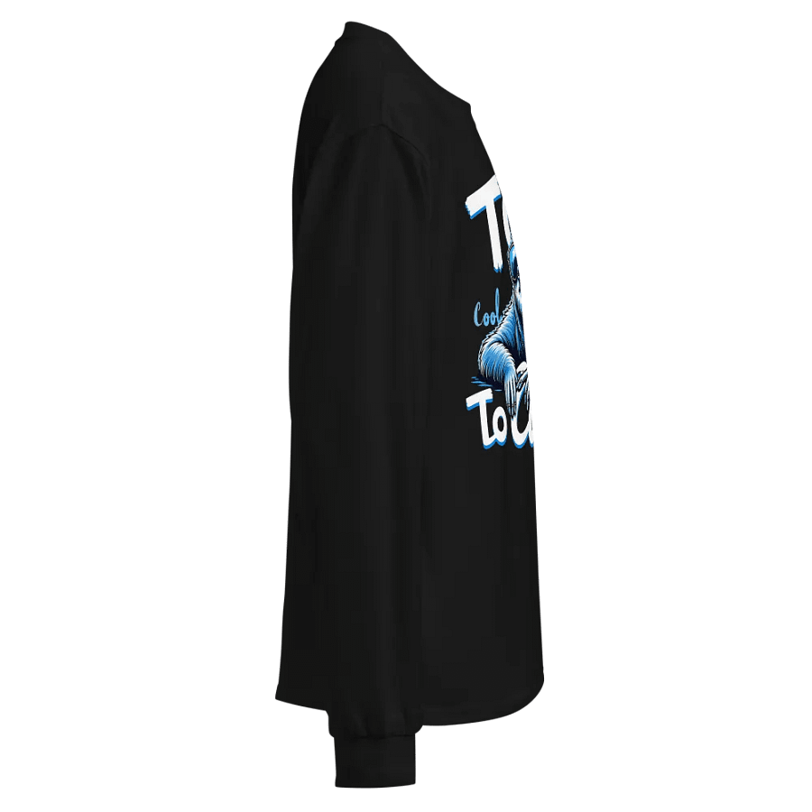 Chill Sloth Too Cool To Care Long Sleeve Shirt product image (8)