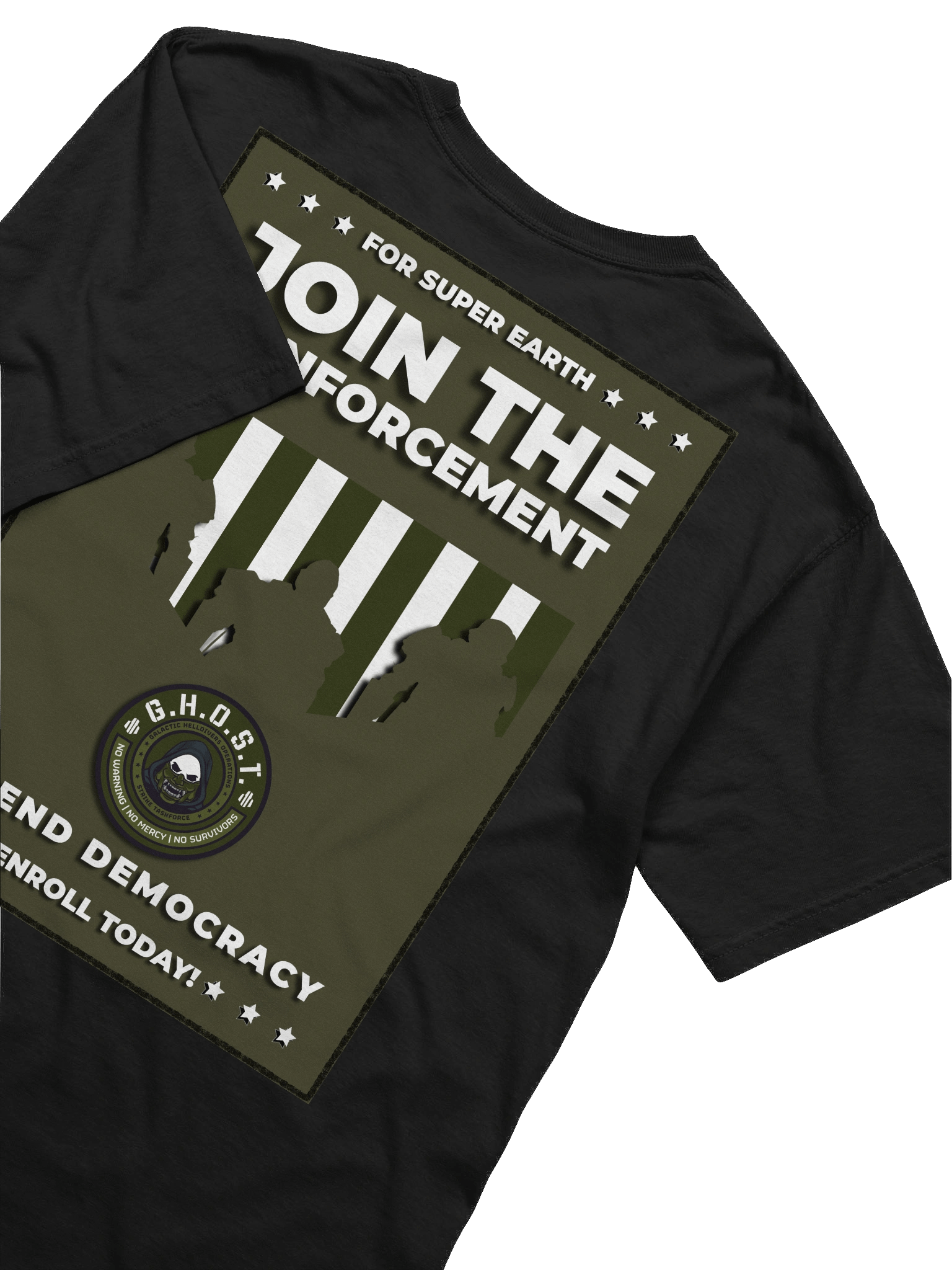 GHOST Recruitment Poster T-Shirt product image (2)
