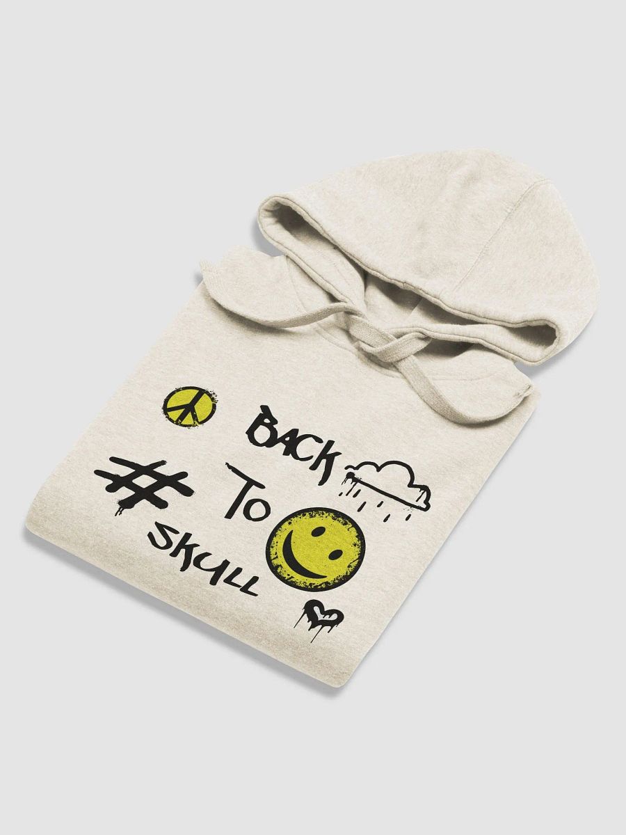 Back To Skull 2 Unisex Hoodie product image (4)
