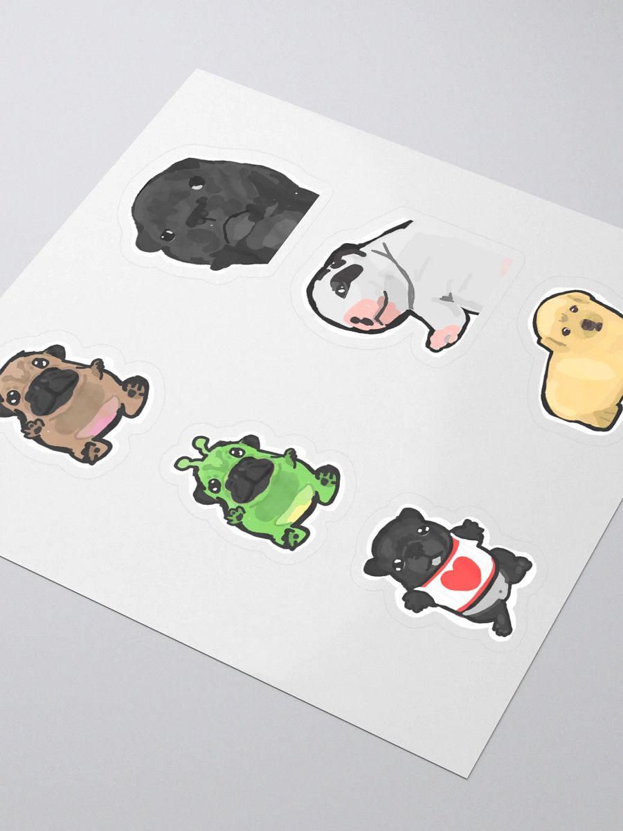 PIBBLE AND FRIENDS STICKER PACK product image (3)