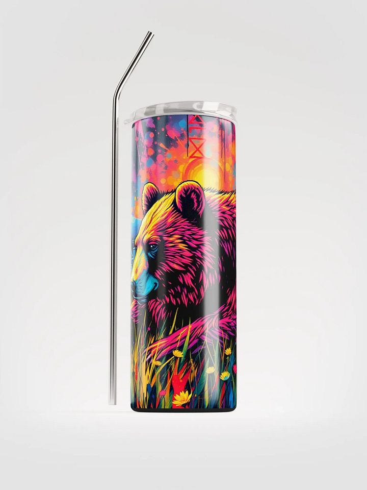 Sunrise Bear Stainless Steel Tumbler product image (1)