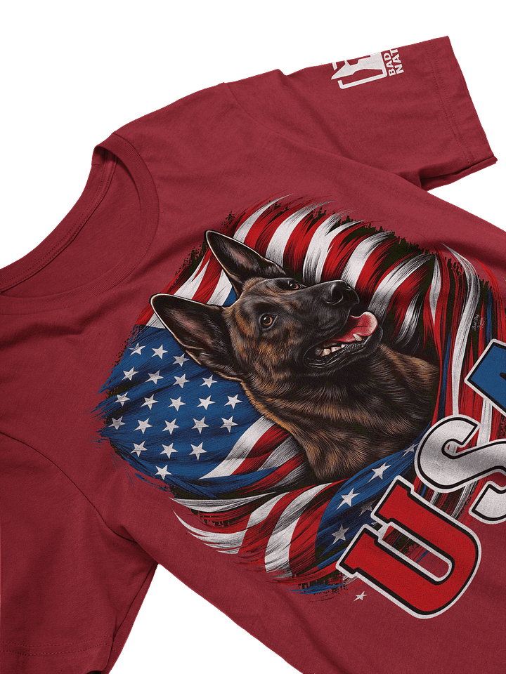 USA Dutch Shepherd - Premium Adult Unisex T-shirt product image (22)