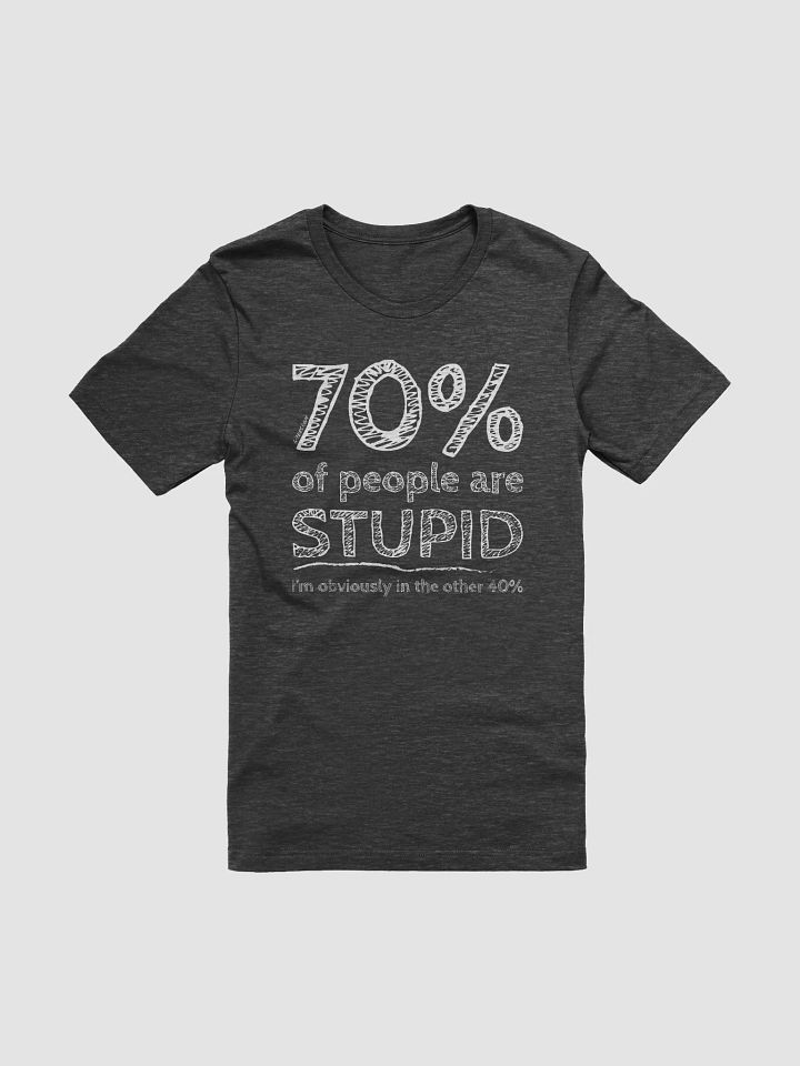 Stupid People | Bella+Canvas SuperSoft T-Shirt product image (6)
