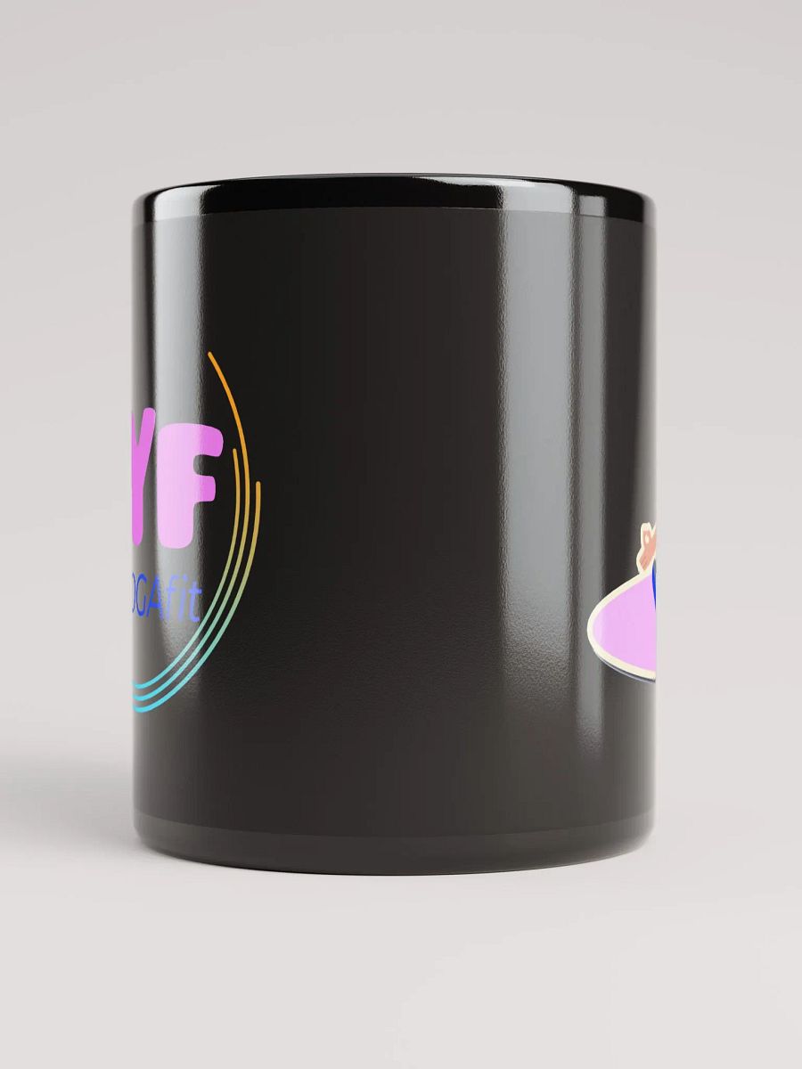 FitYOGAFit Yoga-Inspired Black Coffee Mug product image (10)