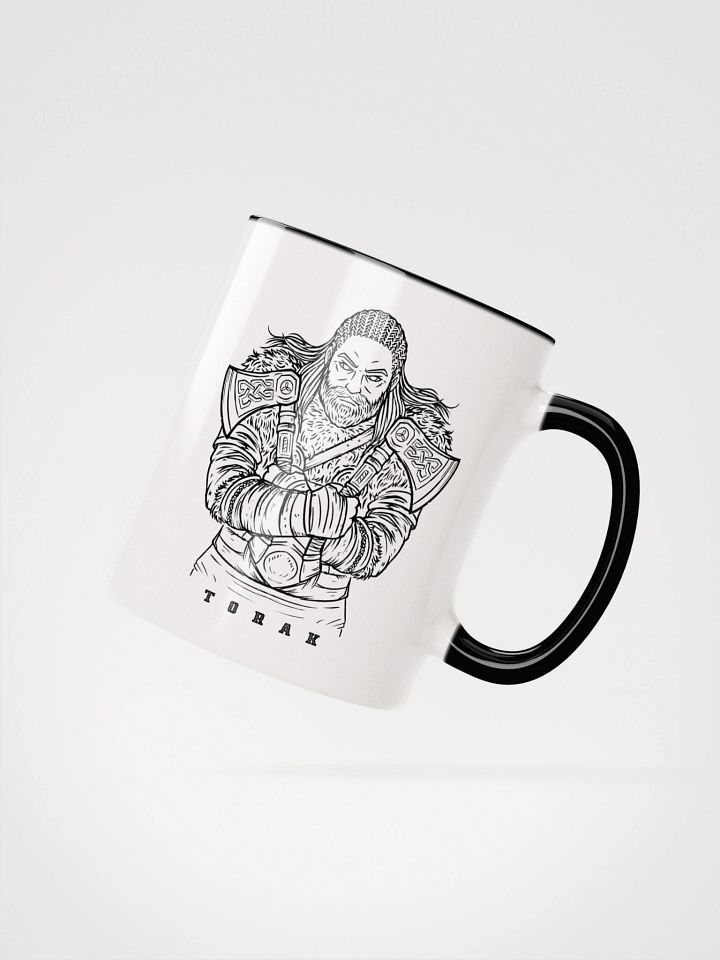 "Black Character" White Coffee Mug With Colour product image (1)