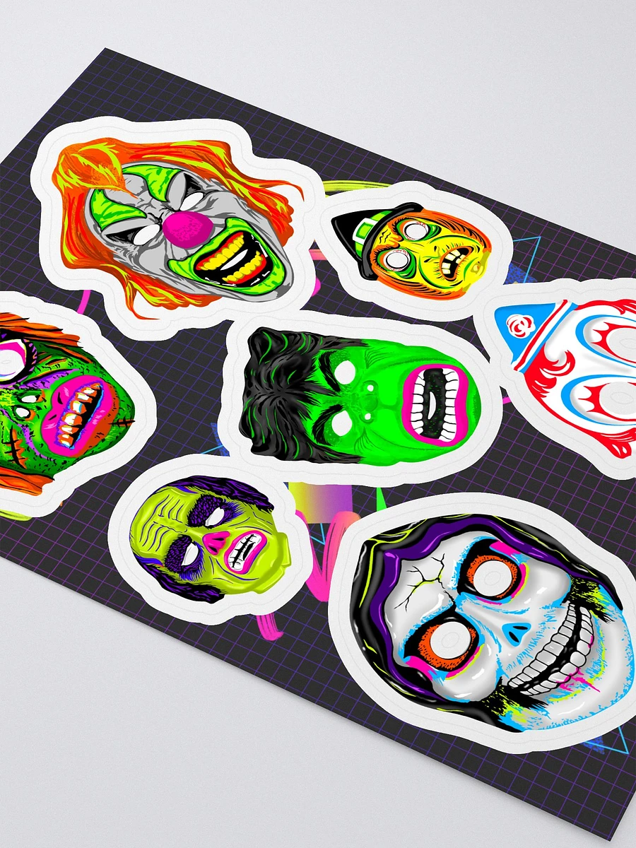 The Misfits Horror Icons Sticker Sheet product image (2)
