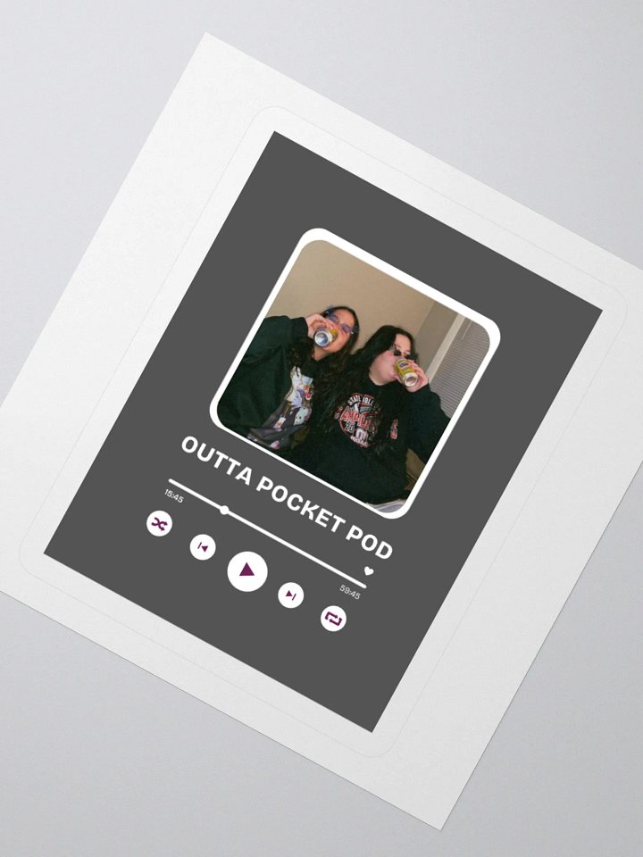 Outta Pocket Pod Sticker product image (2)