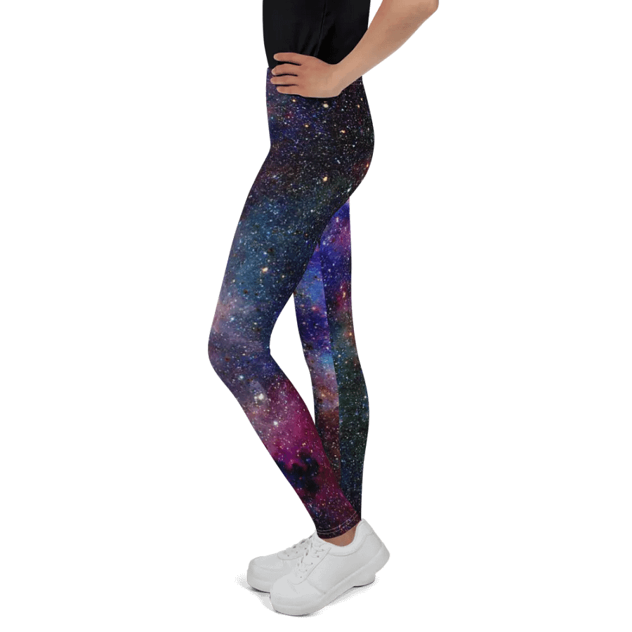 Leggings für Jugendliche mit Allover-Print, Galaxy1 product image (5)