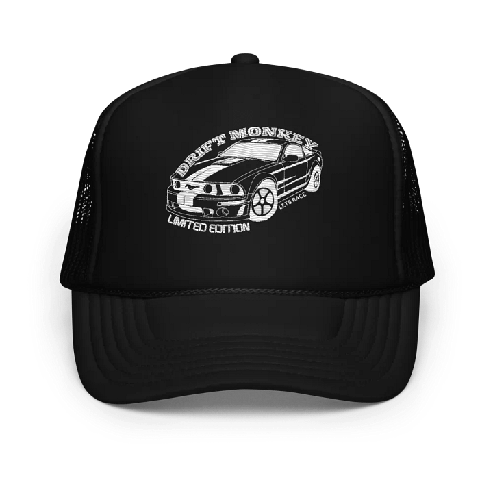 Drift Monkey Lets Race Trucker Hat product image (1)