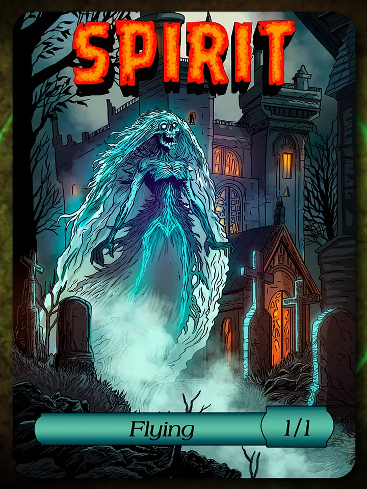 Spirit 1/1 Flying Full Art Token product image (1)