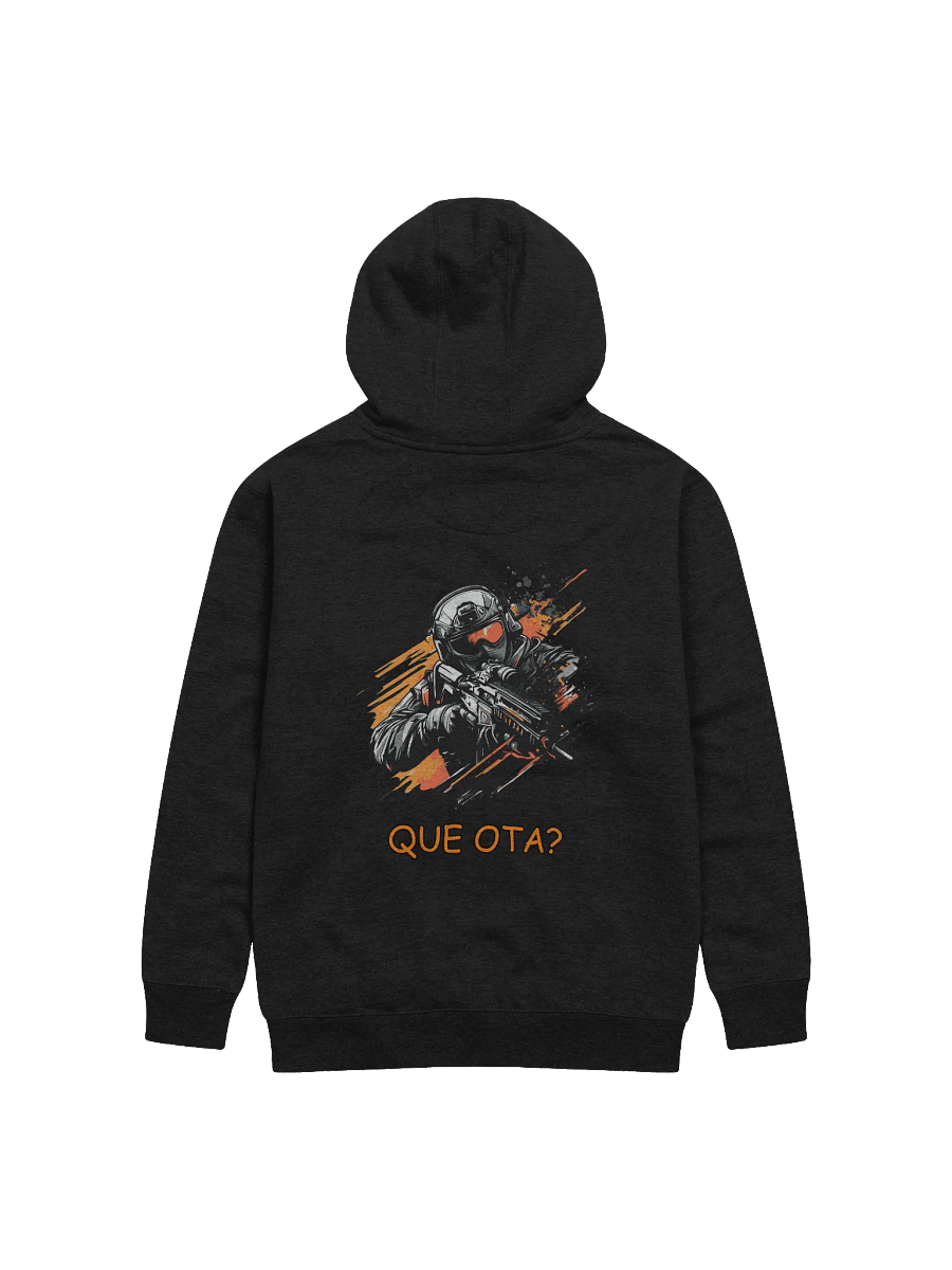 "Que ota?" Back Printed Hoodie product image (2)