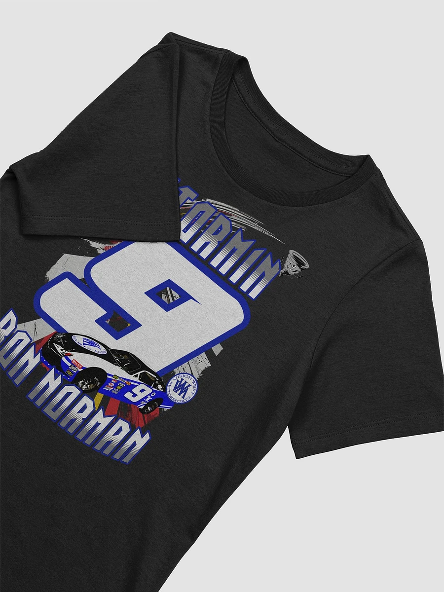 Stormin Ron Norman #9 Vision West Motorsports Women's T-Shirt front print product image (11)