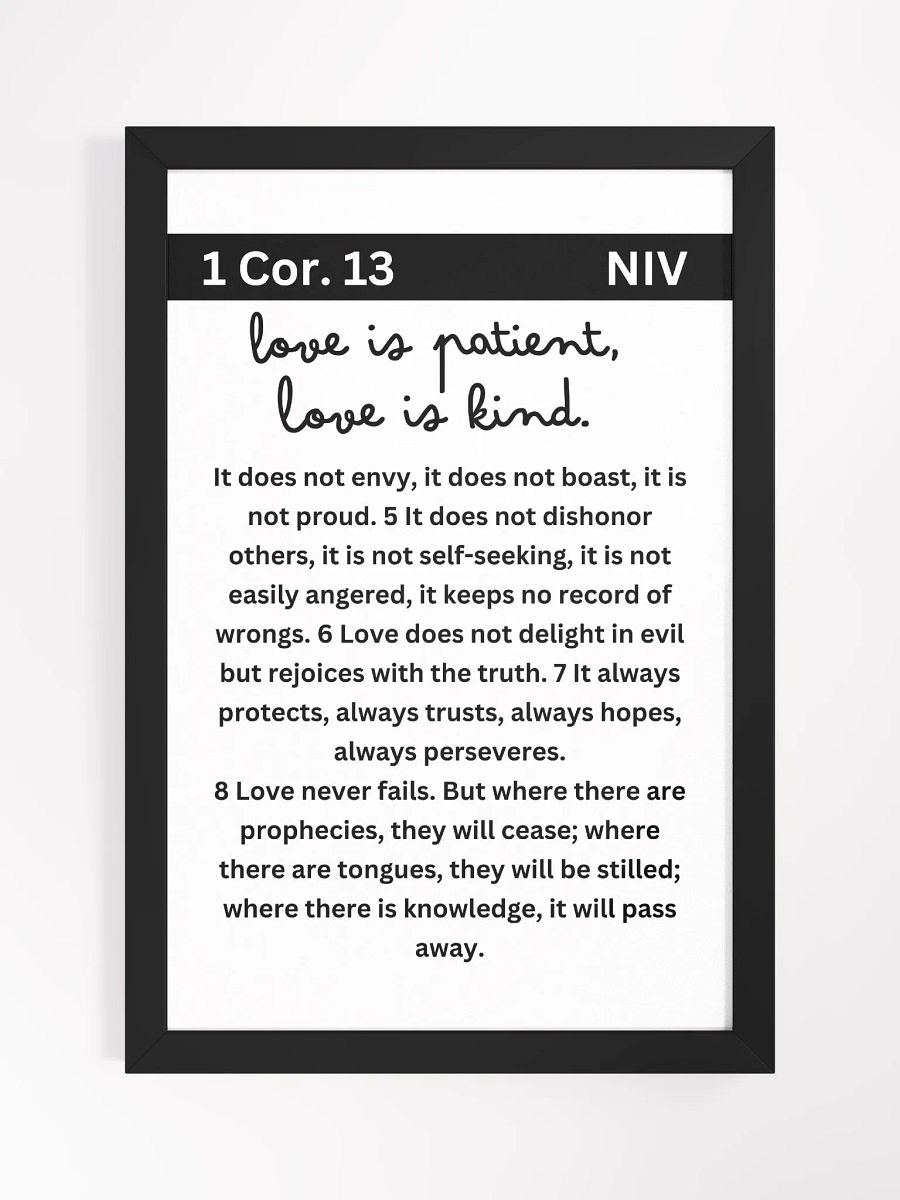 Love is patient, love is kind product image (2)