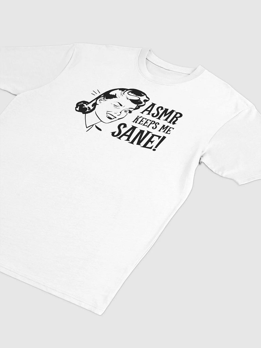 ASMR Keeps Me Sane / Light Heavyweight Tee product image (2)