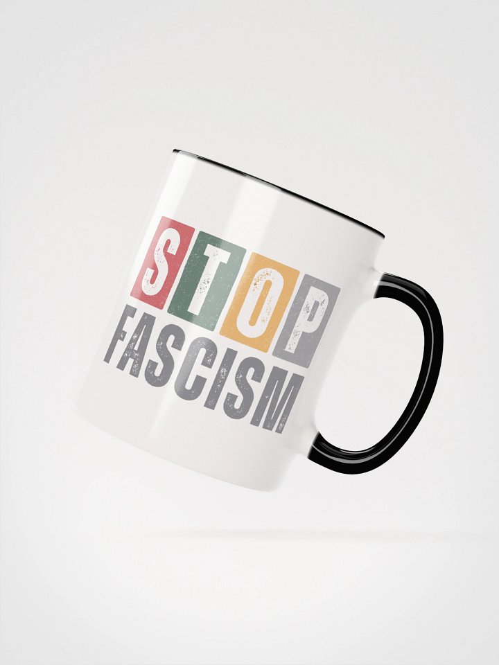 Stop Fascism Mug - Being Liberal product image (5)