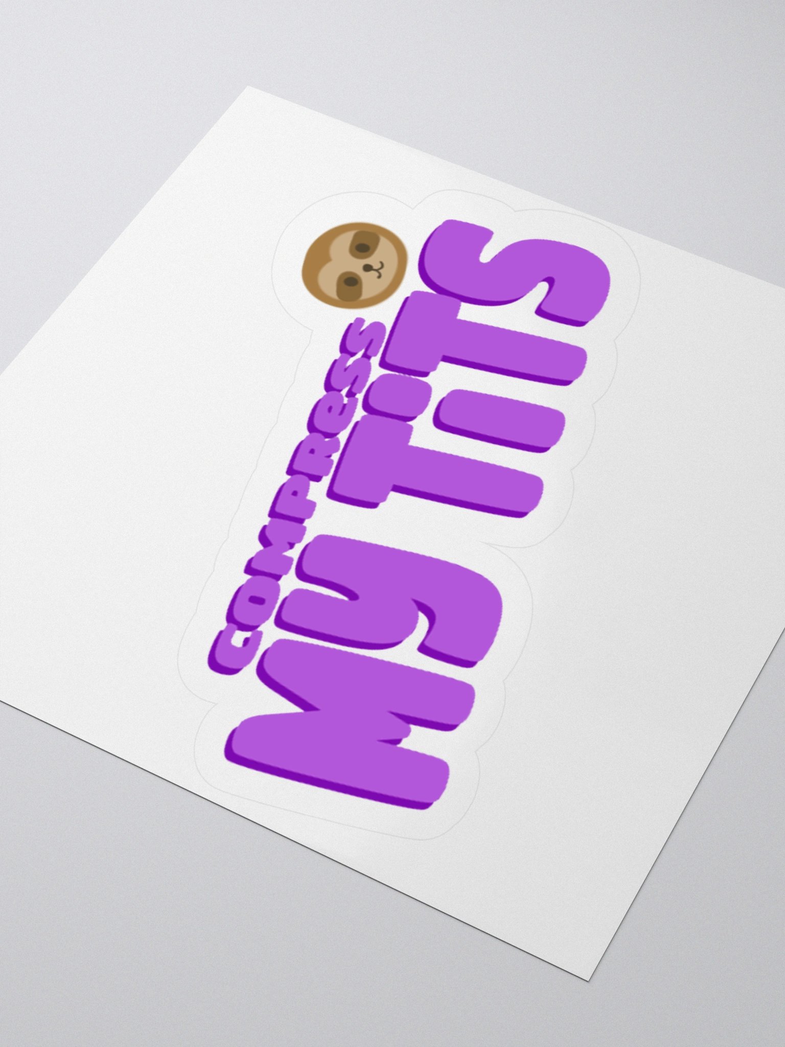 Compress My Tits Sticker product image (7)