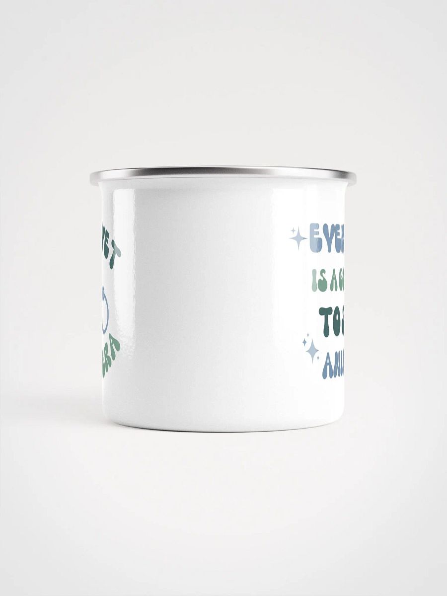"In my vet tech era" enamel Mug product image (3)