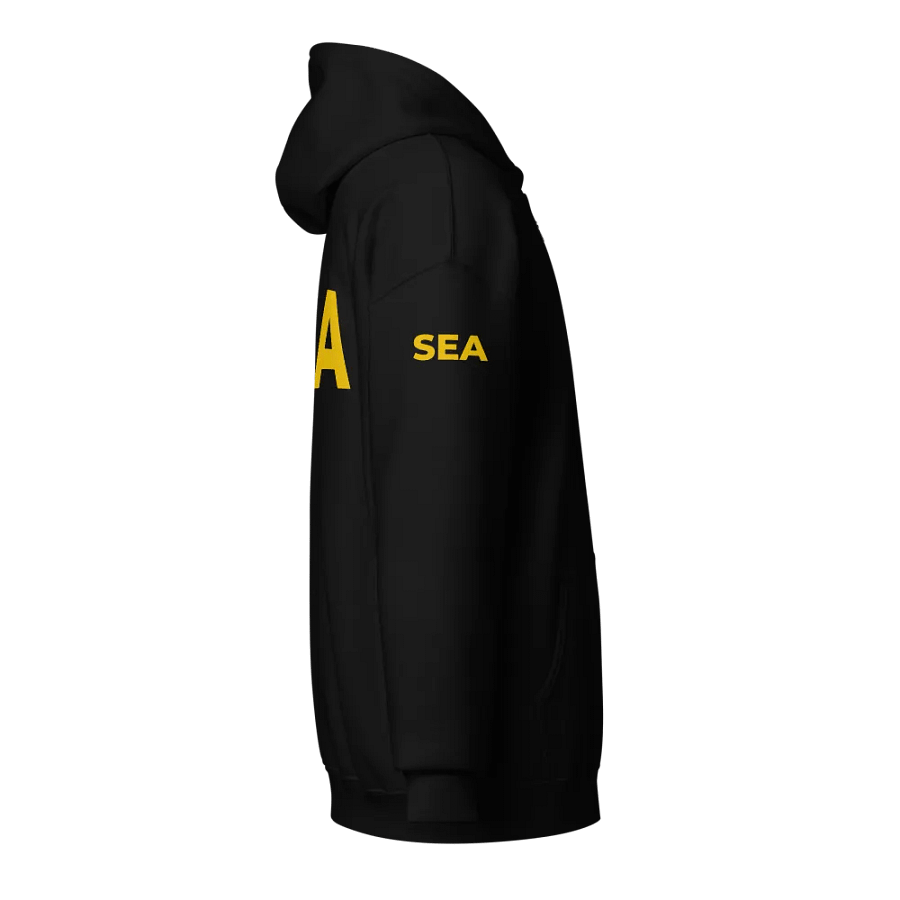 SEA - Zipped Hoodie (yellow) product image (4)