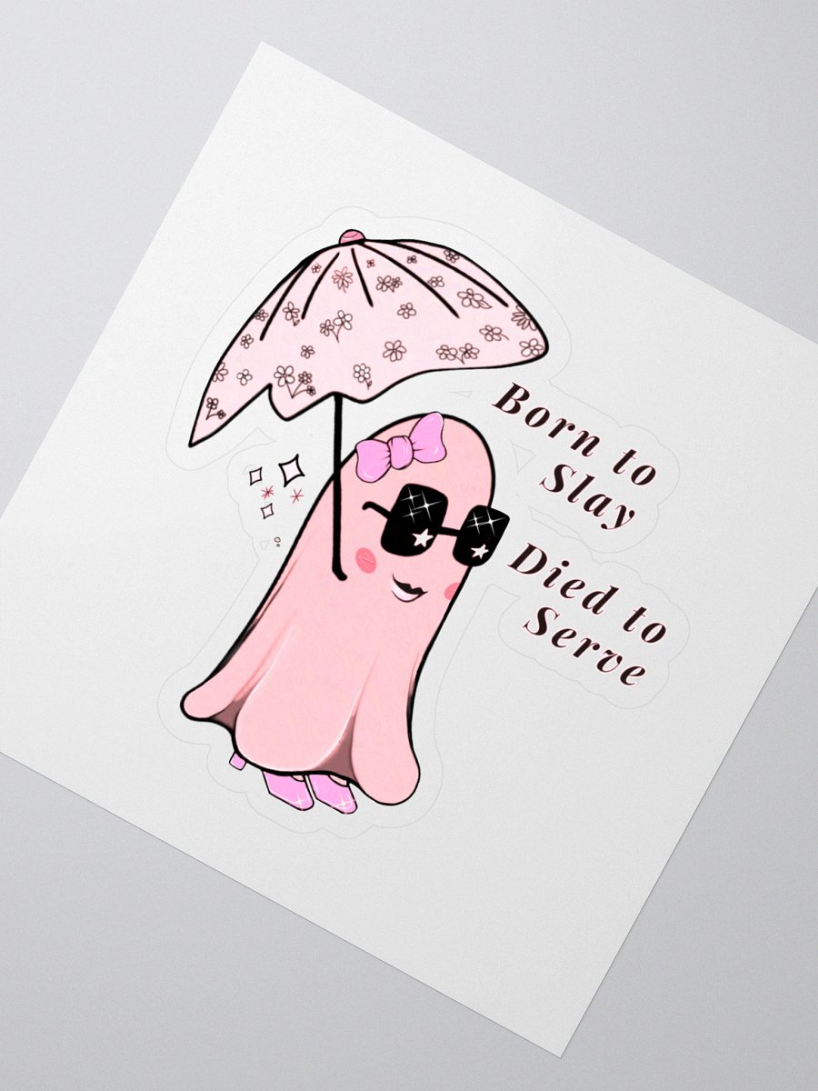 Born to Slay Ghost Sticker product image (2)