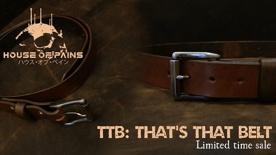 That's That Belt: Handmade Leather Belt product image (2)