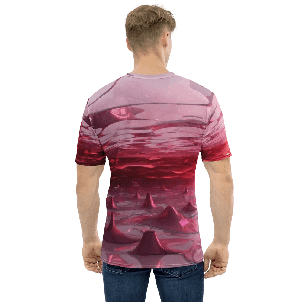 Existential Pinkscape Tee - Abstract "Nothing" Art product image (2)