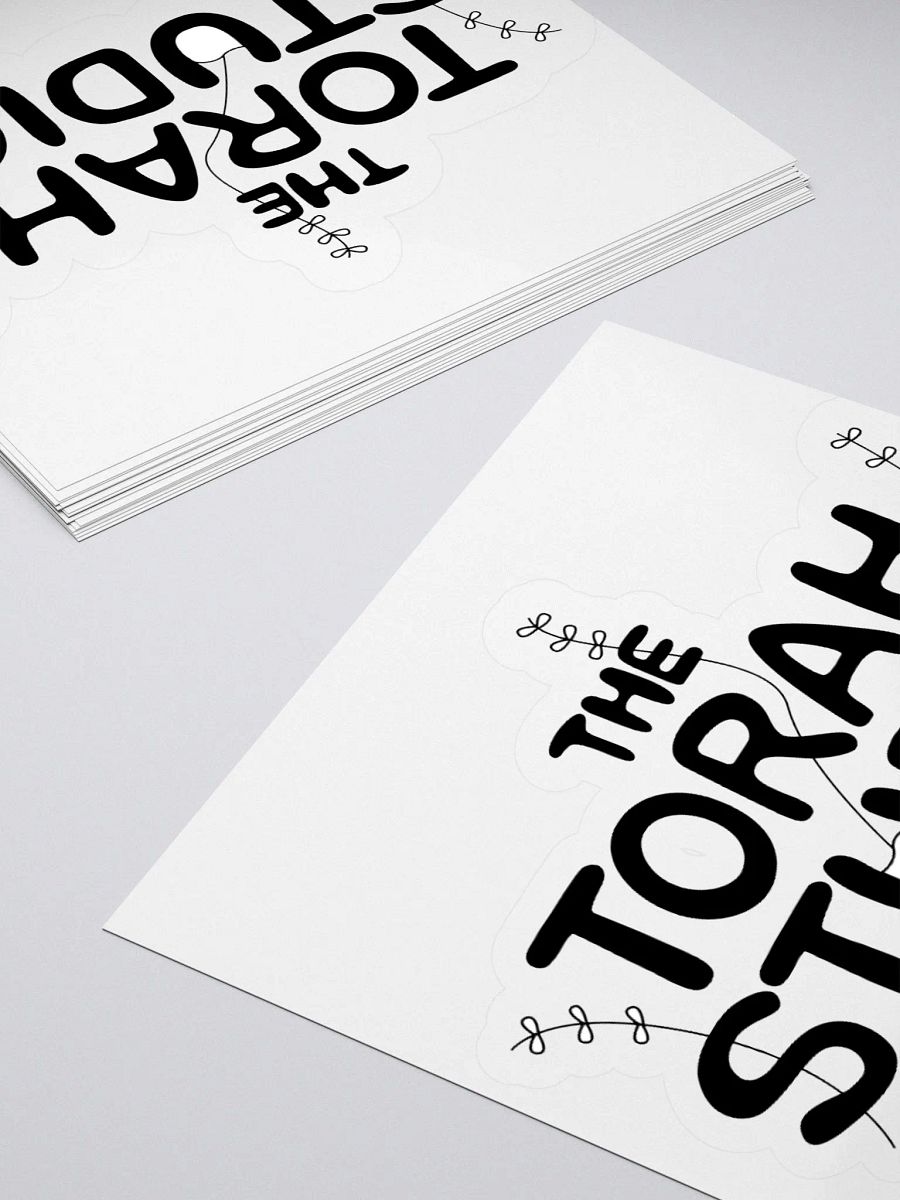Torah Studio Black Sticker product image (10)