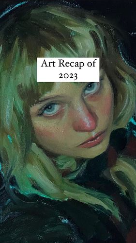 I always feel like I make less art than I actually do - I thought I went months without creating art but looking back, I was ...