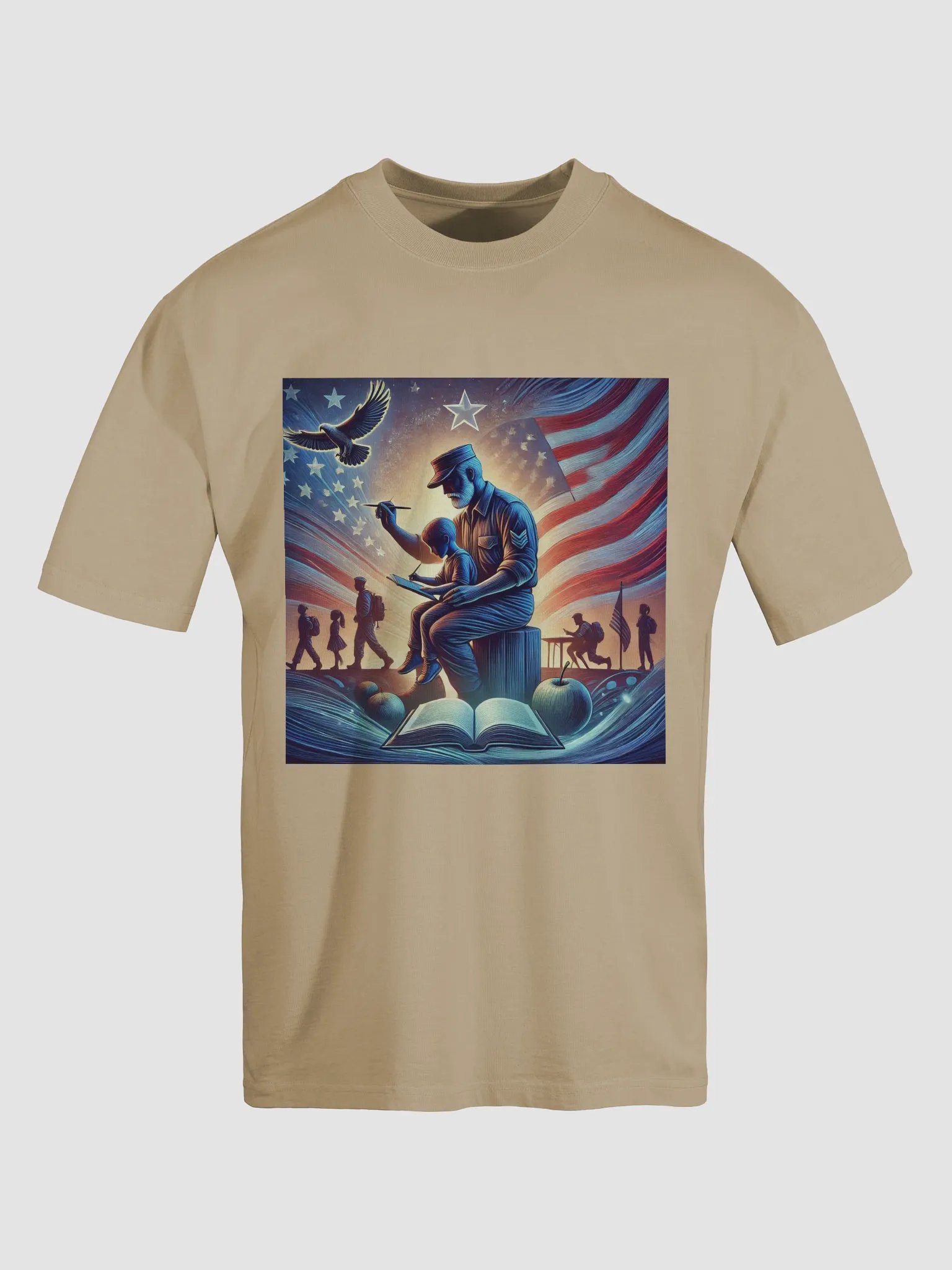Patriotic Moments Oversized Tee product image (14)