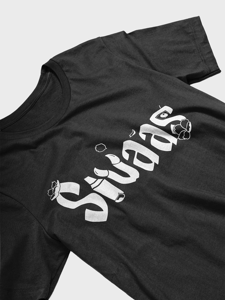 SivaasTV T-Shirt White Lettering product image (2)