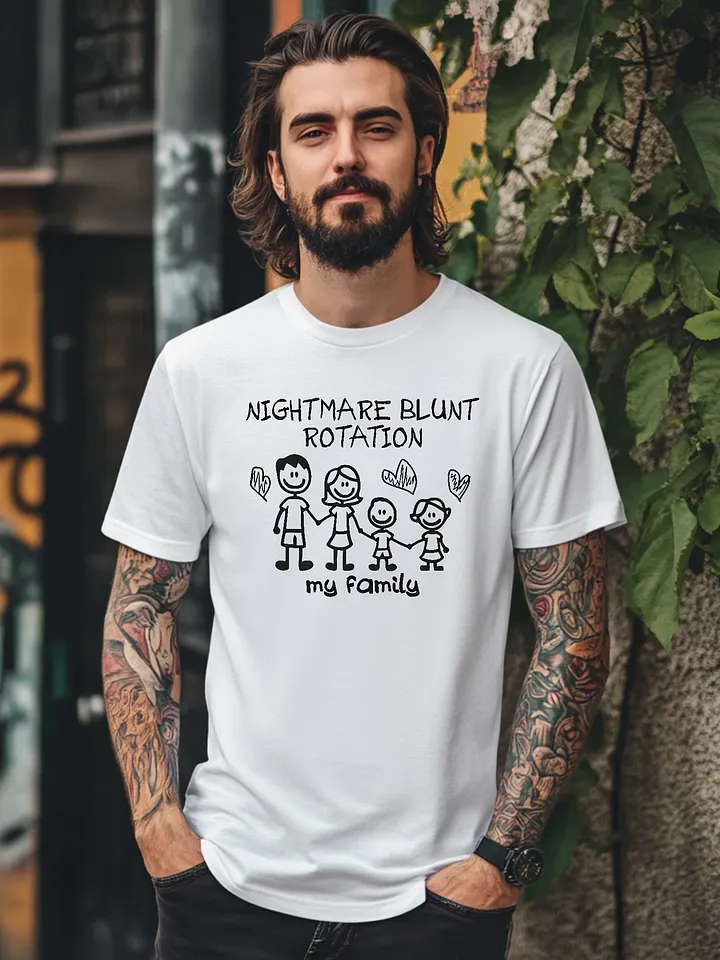 Nightmare Blunt Rotation My Family Shirt product image (1)