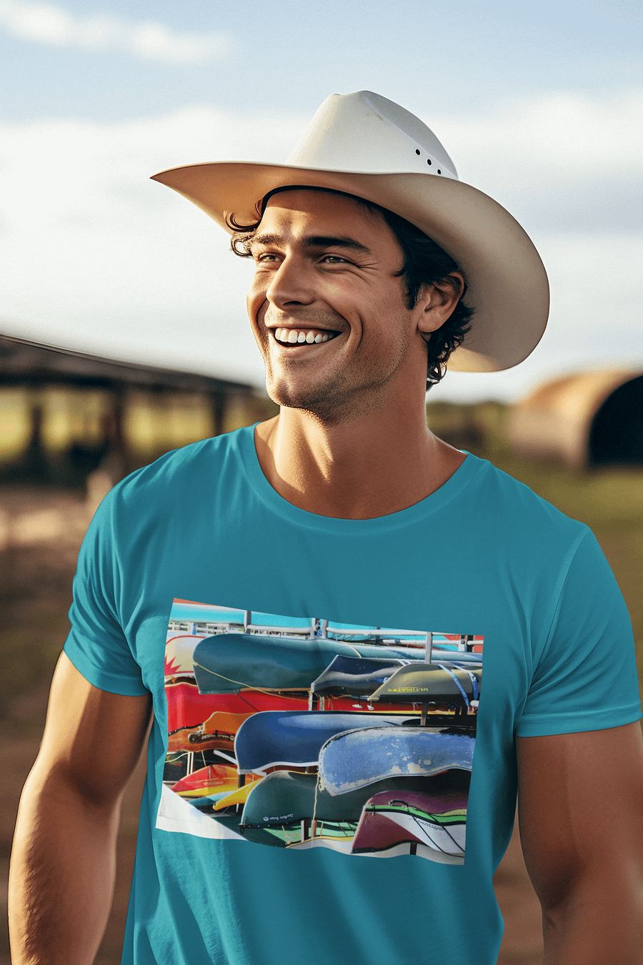Canoes T-shirt product image (1)