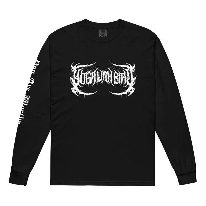 YWB White Logo Long Sleeve product image (1)