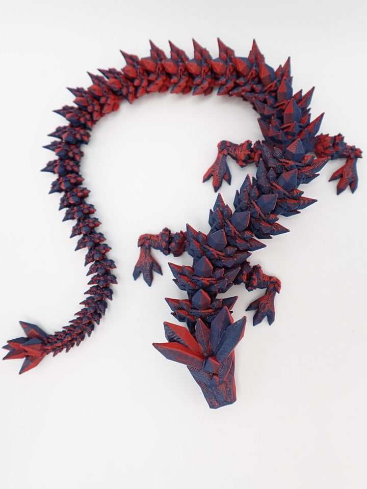Red Blue Baby Dragon product image (2)