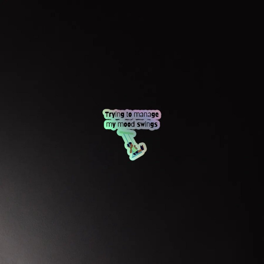 Swinging Fun Holographic Sticker Set product image (4)