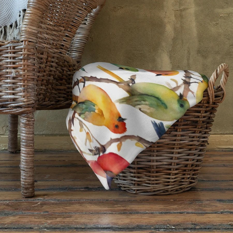 Multi Coloured Birds Blanket product image (11)