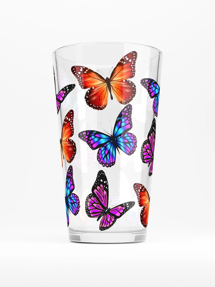 All Butterflies Pint Glass product image (1)