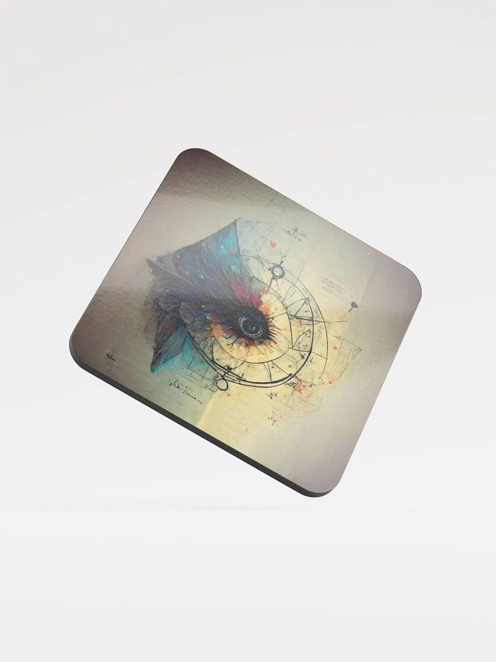 Enigmatic Eye Cork Coaster product image (1)