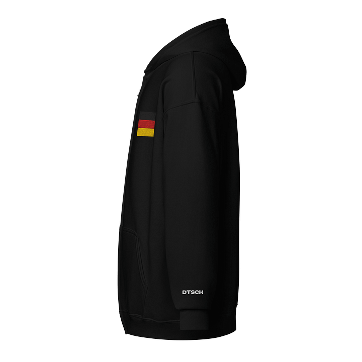 Deutsch Flag Zip Hoodie product image (2)